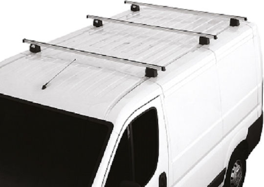 Fabbri – Opel Vivaro 03/19> Aluminum Car Roof Bars Professional Heavy Duty 150 Cm Set 3 Bars Includes Locks