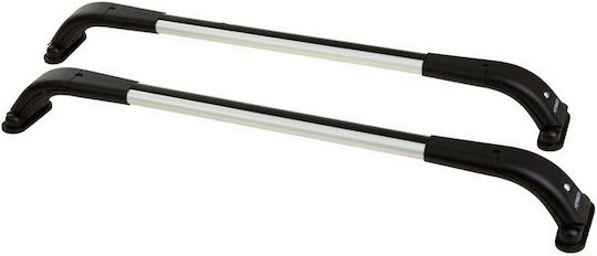 Hermes GS2 Set of 2 Car Roof Bars Anti-theft System for Nissan X-Trail 2001-2006 5D SUV Railing