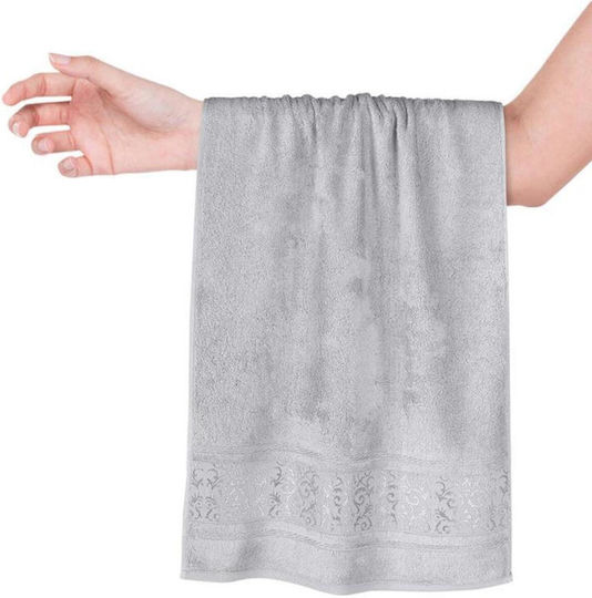 SteweHome Face Towel 50x90cm Gray