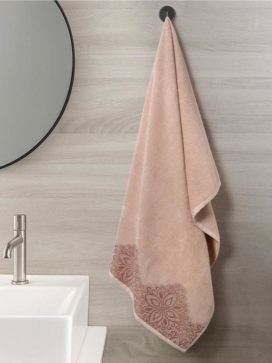 SteweHome Bath Towel 70x140cm Jacquard 2 Pieces