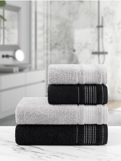 SteweHome SteweHome Badetücher 4-teiliger Handtuch-Set
