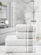SteweHome Set Bath Towels 4 Pieces White