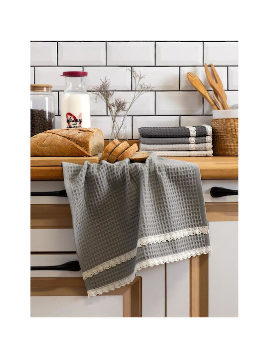 SteweHome Πετσέτα Κουζίνας από 100% Βαμβάκι 40x60cm 5τμχ