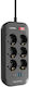Ldnio Power Strip 6 Sockets with USB-A 2 USB-C and 2m Cable