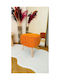 Living Room Bed Stool Upholstered with Bohemian Fabric 46x46x46cm