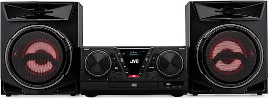 JVC Ηχοσύστημα 2.0 MX-E325B-DAB με CD Player Μαύρο
