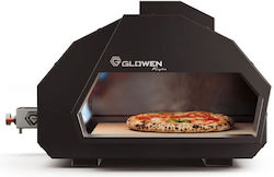 Glowen Cuptor De Pizza De Lemn Tradițional Glow R1 Oven Negru