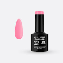 Elixir Semi Gel Nail Polish Cerise 8ml