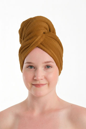 SteweHome Microfiber Body Towel 100gr/m² Yellow 183x68cm