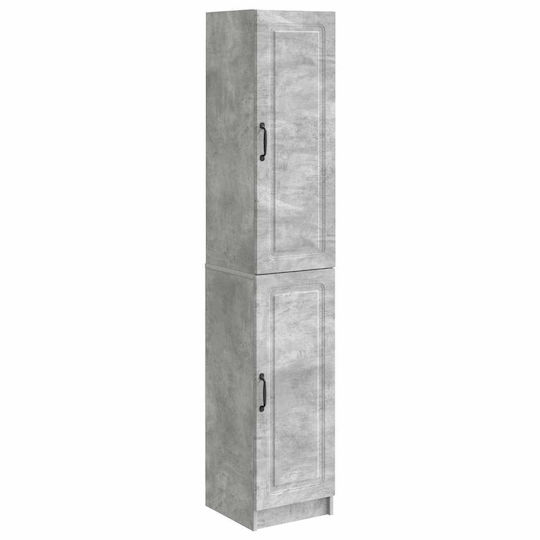 vidaXL Coloană De Baie De Perete M33xA34.5xÎ87cm Gri