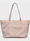 Nolah Coralenia Beach Bag Canvas Pink