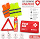 Auto-Notfall-Kit Feuerlöscher Apotheke Din 13164:2022 Reflektierende Weste Dreieck Genart