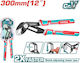 Total Wasserpumpenzange 300mm