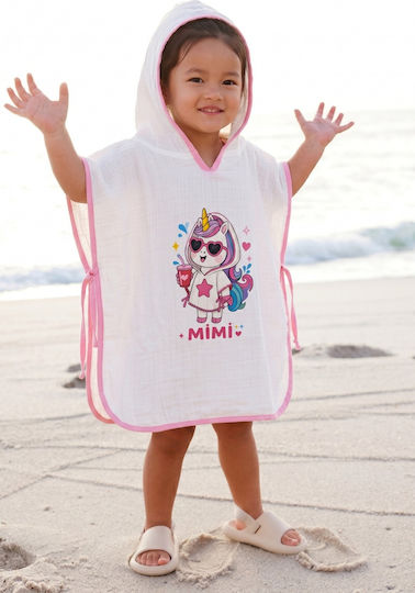 SteweHome Kids Bathrobe White Hooded