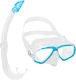 CressiSub Silicone Diving Mask with Snorkel Set...