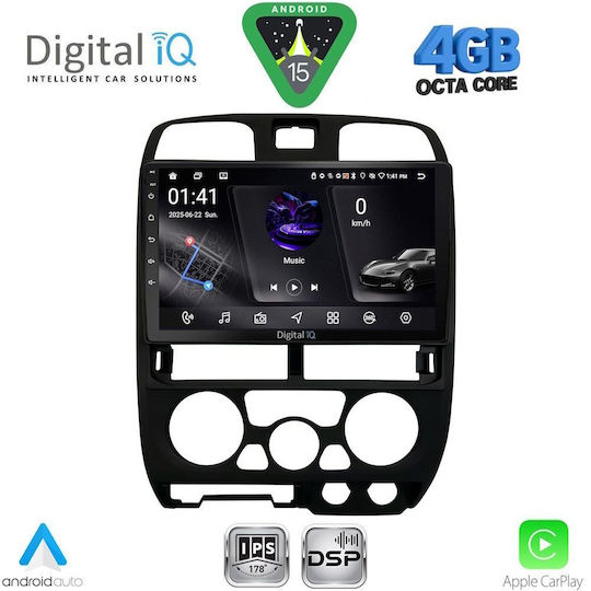 Digital IQ Ηχοσύστημα Αυτοκινήτου Isuzu D-Max 2002-2008 (Bluetooth/USB/WiFi/GPS/Apple-Carplay/Android-Auto) με Οθόνη Αφής 9"