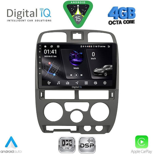 Digital IQ Ηχοσύστημα Αυτοκινήτου Isuzu D-Max 2002-2008 (Bluetooth/USB/WiFi/GPS/Apple-Carplay/Android-Auto) με Οθόνη Αφής 9"