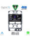 Digital IQ Car Audio System Isuzu D-Max 2008-2012 Bluetooth USB WiFi GPS Apple CarPlay Android Auto with 9" Touch Screen