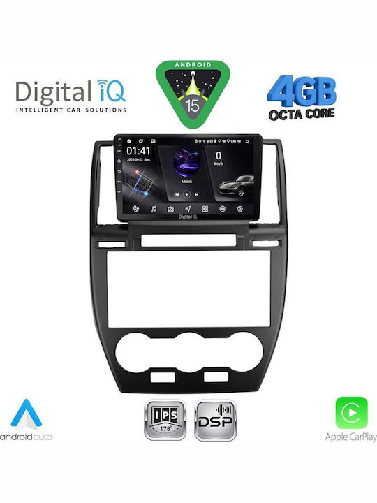 Digital IQ Car Audio System for Land Rover Freelander 2006-2014 (Bluetooth/USB/WiFi/GPS/Apple CarPlay/Android Auto) with 9" Touch Screen