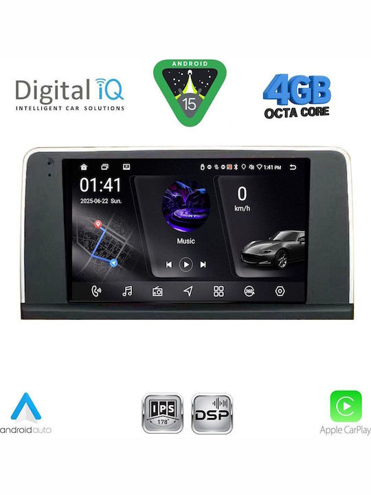 Digital IQ Car Audio System for BMW X3 (F25) 2011-2013 (Bluetooth/USB/WiFi/GPS/Apple CarPlay/Android Auto) with 9" Touch Screen