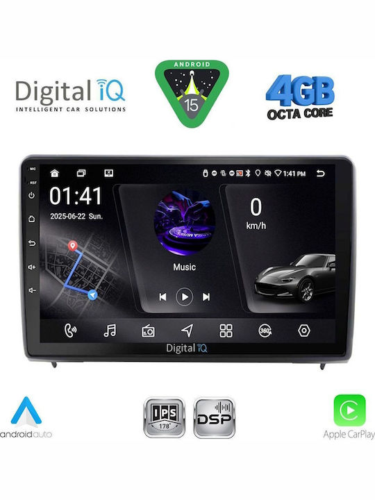 Digital IQ Car Audio System for Ford EcoSport 2018-2023 Bluetooth USB WiFi GPS Apple CarPlay Android Auto with 10" Touch Screen