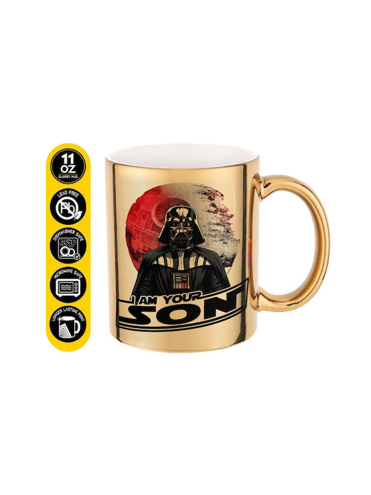 Koupakoupa Star Wars Ceramic Mug Gold 330ml