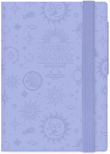 Legami Milano Ημερήσια Ατζέντα 2026/27 Cosmic Lilac 9.5x13.5εκ.
