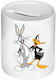 Παιδικός Κουμπαράς Λευκός Looney Tunes