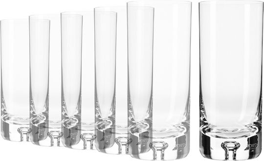 Krosno Set Bohemia Kristall Wasserbrillen 300ml 6 Stück