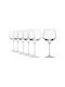 Krosno Set Water Glasses Goblet Crystal 570ml 6 Pieces