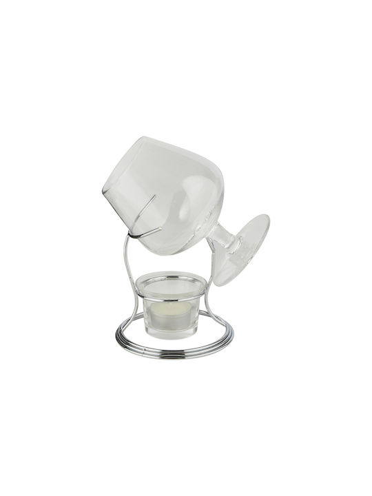 Barcraft Barcraft Cocktail/Trinken Glas aus Glas in Silber Farbe Kelch 350ml