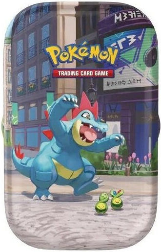 Pokemon Mega Evolution: Lumiose City - Feraligatr & Budew Tin