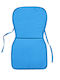 Garden Chair Cushion with Backrest Turquoise 42x77cm