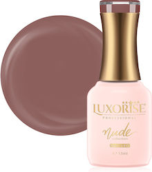 Luxorise Nude Ημιμόνιμο Βερνίκι Νυχιών Brown Su...