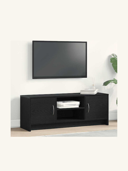 TV Stand Black M102xD30xH37.5cm