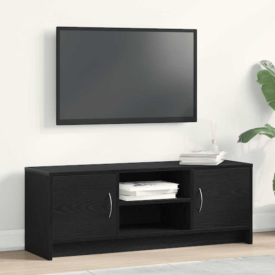 TV-Ständer Schwarz M102xP30xH37.5cm