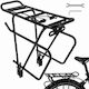Suport De Bicicletă Montat Pe Cadru Zola Aluminiu Greutate Maximă Suportată 25 Kg 38 X 17 X 36 Cm Negru