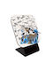 Koupakoupa Mrs! The Class Seagulls Tabletop Clock with Indicators Wooden KP_34274_clock-desk-square