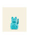 Donkey Dekorative Katze aus Kunststoff Lucky 6,7x5,2x9,8cm