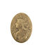 Artekko Wall Decor Solis Gold Made of Metallic 55x4.2x40cm