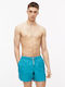 Men's Swim Shorts Turquoise with Patterns