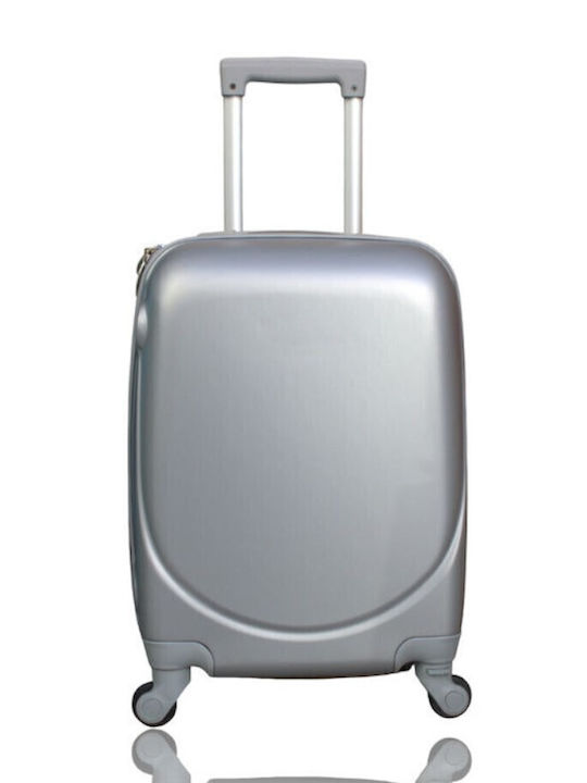 Ormi Valiză de Călătorie de Cabină Rigidă Argintie cu 4 Roți Înălțime 52cm