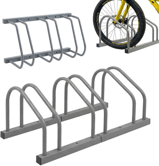 Relaxdays Bară De Parcare Pentru Biciclete Cu 2 Compartimente
