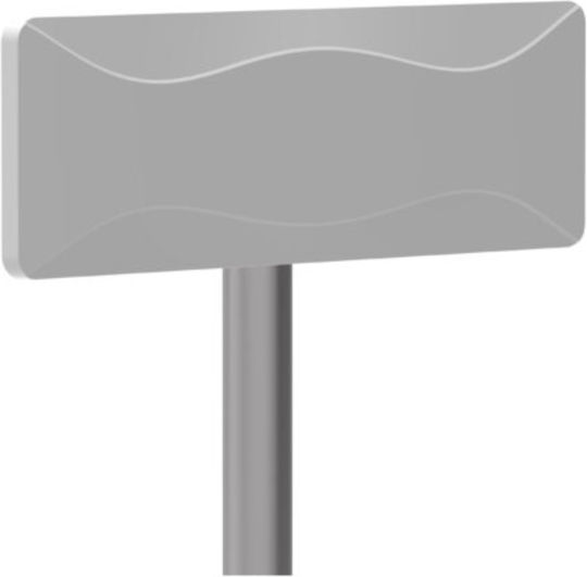 Axred -47369 Indoor / Outdoor TV Antenna (Does Not Require Power) White
