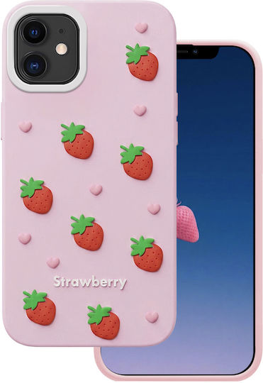 Strawberry Case Iphone 17 Pro Max 6 9'' Pink