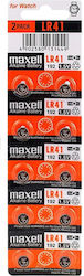 Maxell Αλκαλική Μπαταρία LR41 1.5V