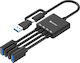 Sandberg Hub 13 Θυρών USB 3.0 με σύνδεση USB-C / USB-A