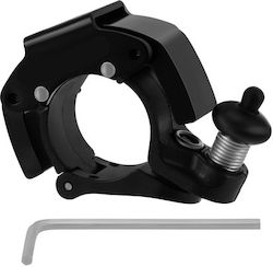 Mechanische Fahrradklingel Zola 90-100 Db 22,2 Mm Lenkerbefestigung 7,5 X 4,5 X 2 Cm Schwarz