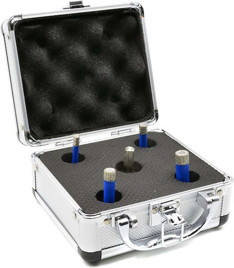 Geko Set Carote Diamantate Pentru Tăiere Uscată cu Diametru de la 6mm la 12mm pentru Gresie