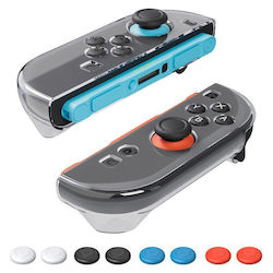 Nintendo Switch 2 Joy-con Xdcase 1 Set Husă Protectoare Cristalină Pentru PC Set Capace Joystick Transparent